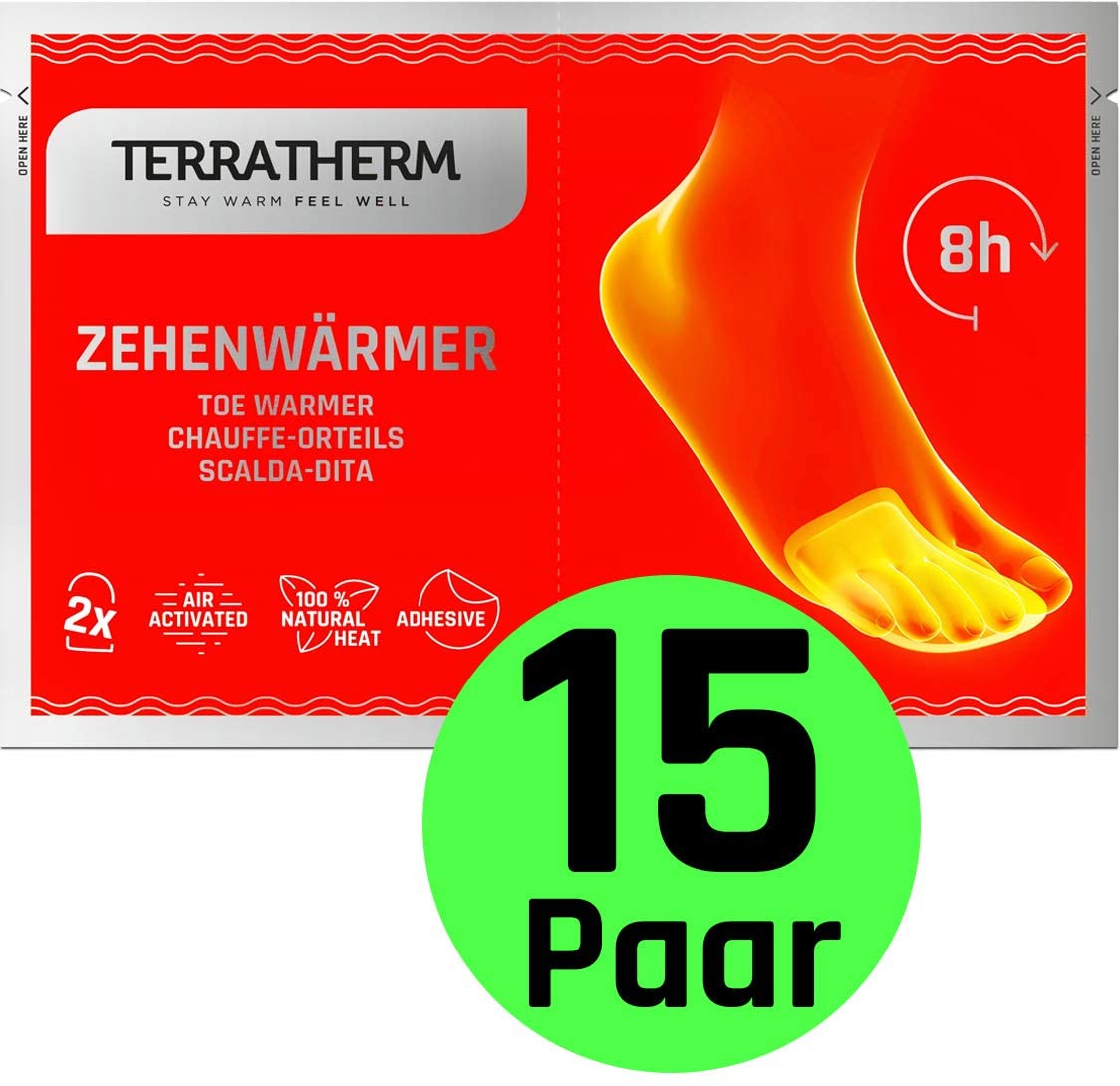 MEDLOT Toe Warmers - Long Lasting, Safe Natural Odorless, Air Activated Adhesive Foot Warmers - Up To 8 Hours Of Heat - 22 Pair, White