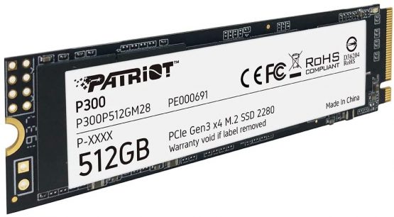 Patriot Memory P300 M.2 Pcie Gen 3 x4 512GB low-power consumption SSD,P300P512GM28 - Image 4