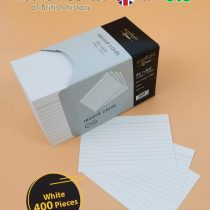 Eastlight A6 Ruled Record Card White Pack of 400