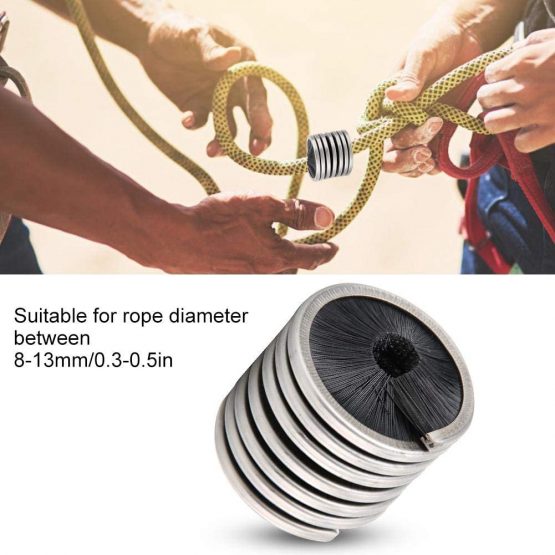 Alomejor Climbing Rope Cleaning Brush Portable Outdoor Climbing 8-13mm Diameter Rope Brush for Keeping Cleaning and Prolonging Lifespan - Image 2