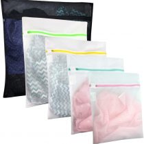GOGOODA Mesh Laundry Bags 5 PCS Washing Machine Bag for Delicates Blouse,Hosiery,Underwear,Bra,Lingerie Baby clothes(5Pcs)