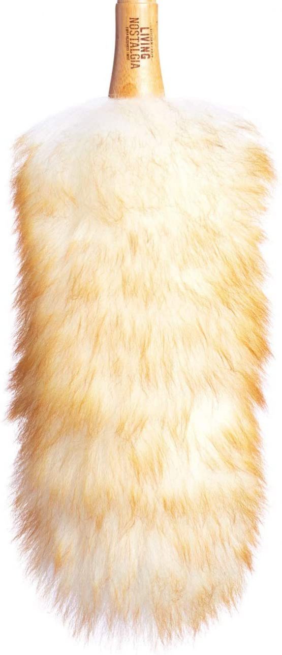 KitchenCraft Living Nostalgia Lambswool Duster, Brown, 48cm - Image 4