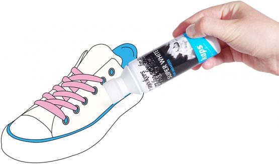 Kaps Whitener Colour Restore for Sneakers and Casual Shoes, Leather and Textile, 75.00ml, White (White) - Image 3