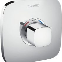 Hansgrohe 15705000 Ecostat E Thermostatic Mixer, Chrome, Silver