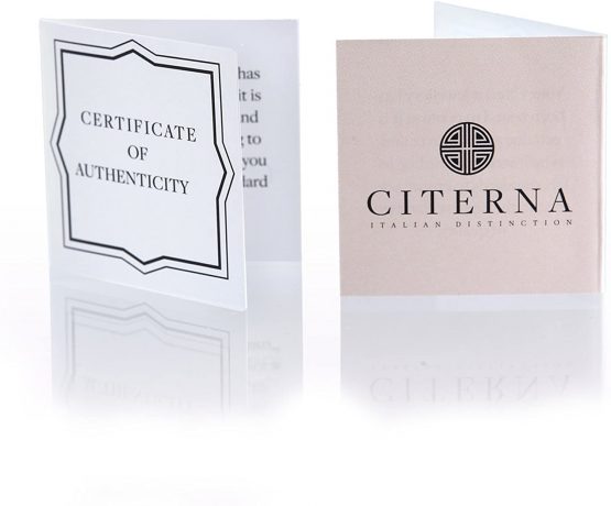 Citerna Women's 9 ct Yellow Gold Diamond Cut 10 mm Hoop Earrings - Image 4