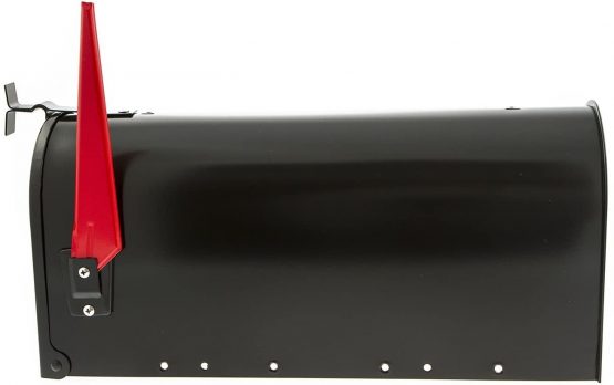 Sterling MB22BK US Aluminium Mailbox - Black, Large - Image 2
