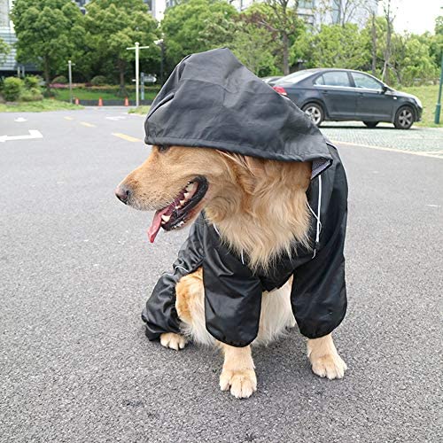 Idepet Raincoat with Hood & Collar Hole - Image 4