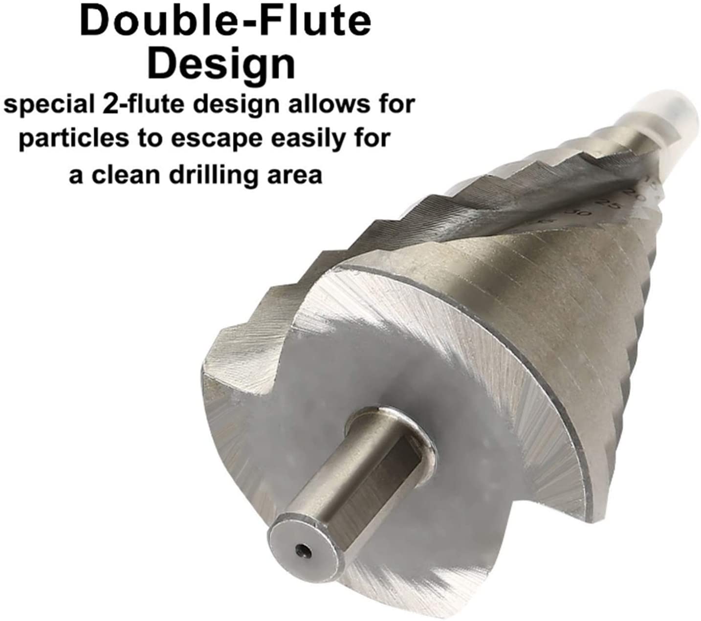 LESOLEIL 6-60mm Spiral Step Drill Bit - Image 3