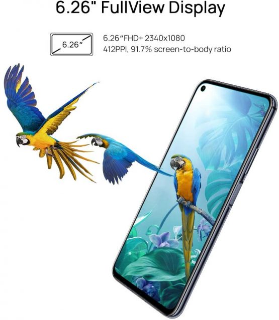 Huawei Nova 5T 128GB 6.26” LCD Display Smartphone with 48 MP Camera, 6GB RAM, SIM-Free Android 9.0, EMUI 9.1, Single Sim, (Black) UK Version - Image 4