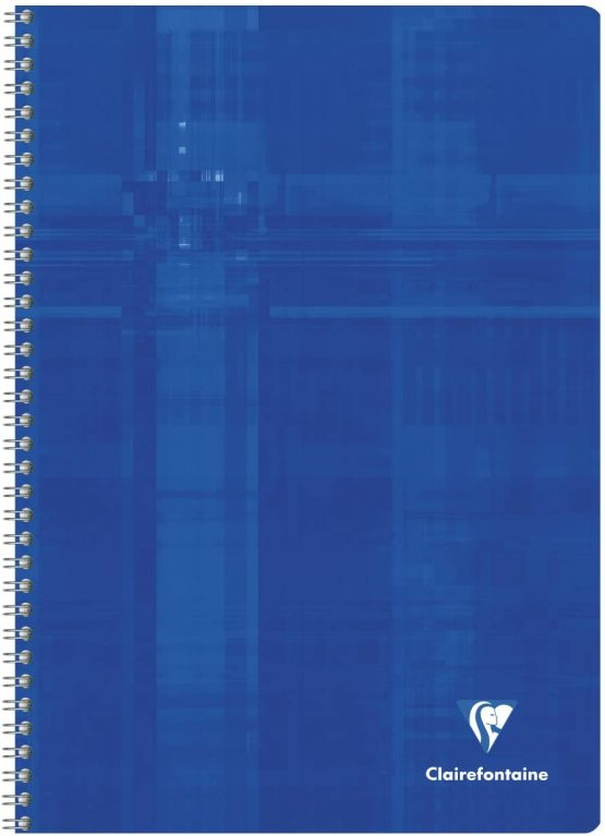 Clairefontaine Wirebound Notebooks, A4, Lined, 90 g, 50 Sheets - Random Colour - Image 4