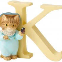 Beatrix Potter A5003 Alphabet Letter K Tom Kitten Figurine