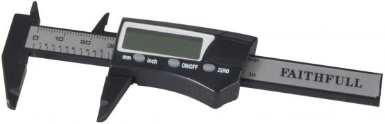 Faithfull Pocket Sized Callipers CALDIG75 Mini Digital Caliper 75mm Capacity - Image 2