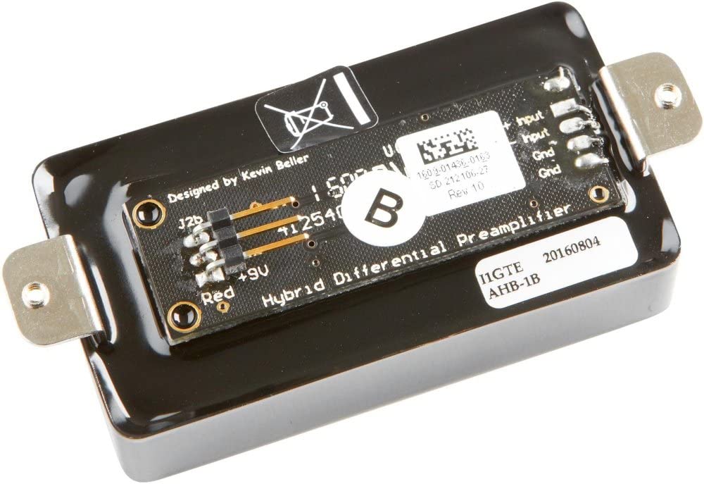 Seymour Duncan AHB-1b Blackouts Humbucker Pickup Electric Guitar Pickup Black, Chevalet - Image 4