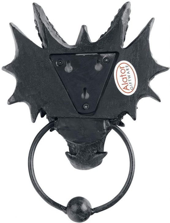 Nemesis Now Dragon Door Knocker 23.5cm Black - Image 4