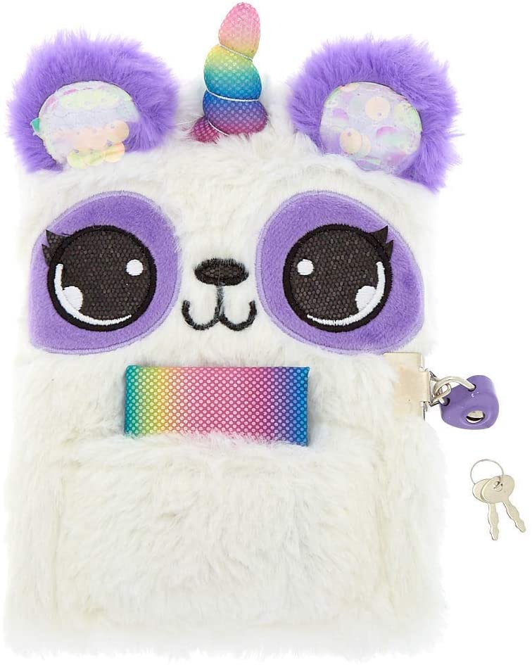 purple panda plush