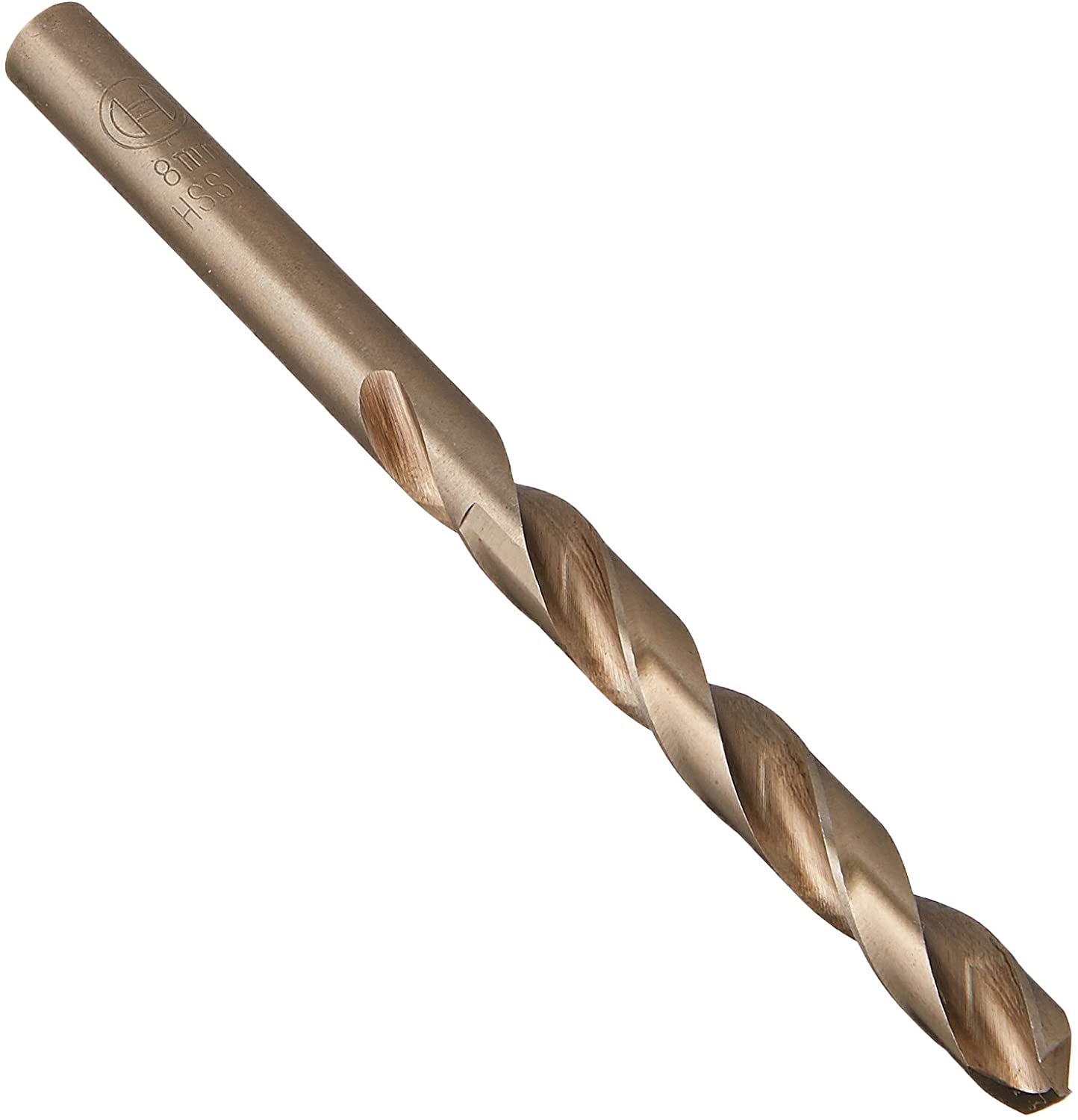 Bosch Accessories HSS-Co Metal Drill Bit (Stainless Steel, 8 x 75 x 117 mm, Accessory Drill Driver), Gold