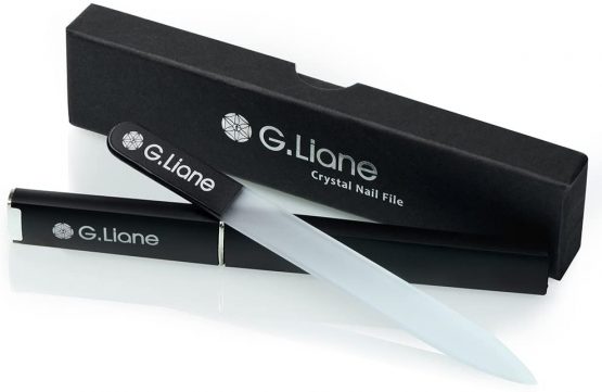 Best Crystal Nail File Set – Ge Professional Nail Files Manicure Pedicure Kit For Natural Nails Acrylic Nails Gels Nails Manicure Tools For Home And Salon (Black)