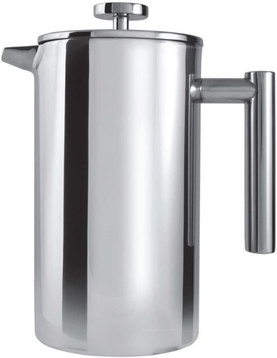 Café Ole CFD-03 Stainless Steel Cafetiere, Mirror, 3 Cup