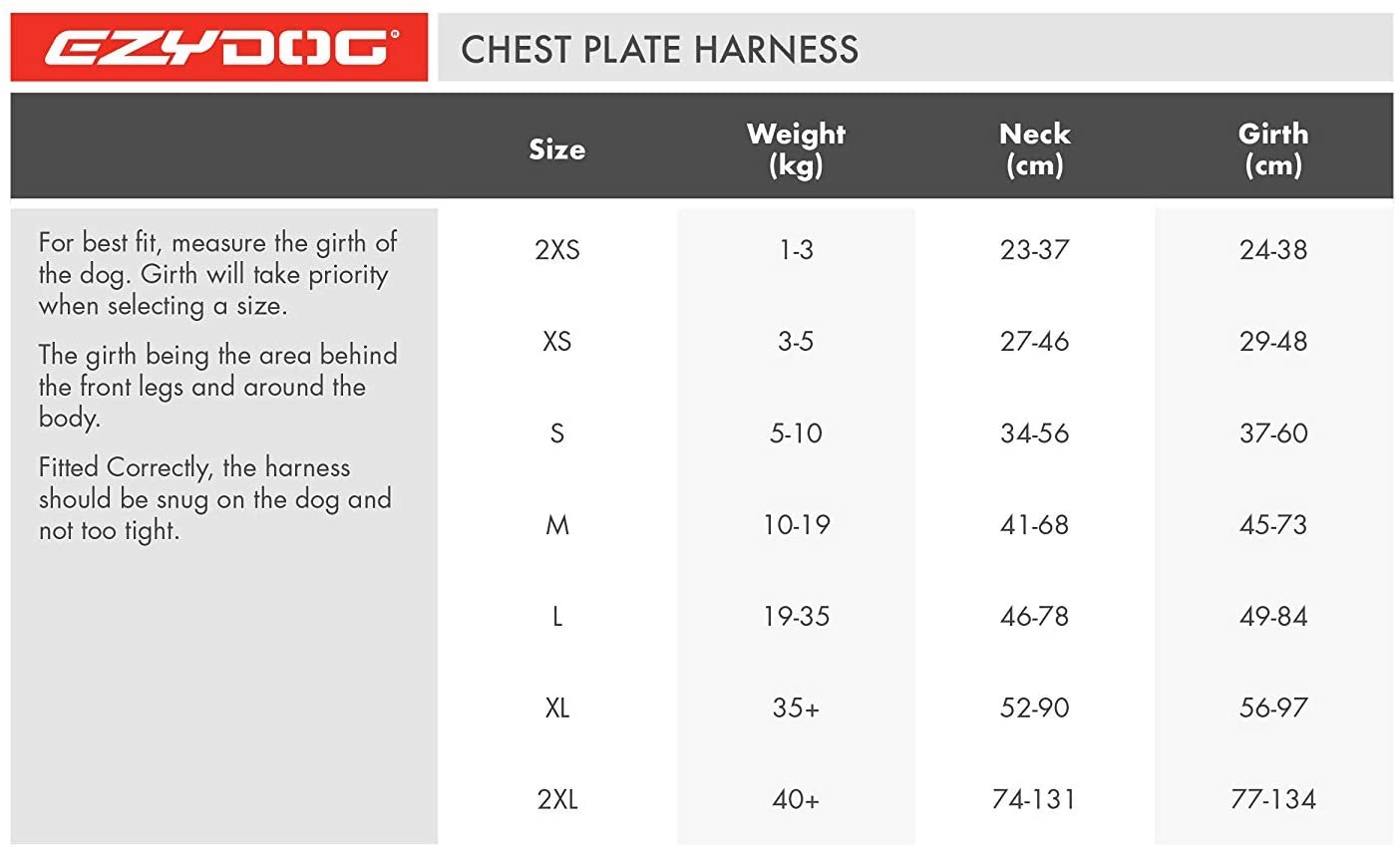 EzyDog Adjustable Chest Plate Harness, Small, Medium, XL, & Large Dogs, Step-In, No Pull, Comfort Soft-Touch, Reflective - Image 4
