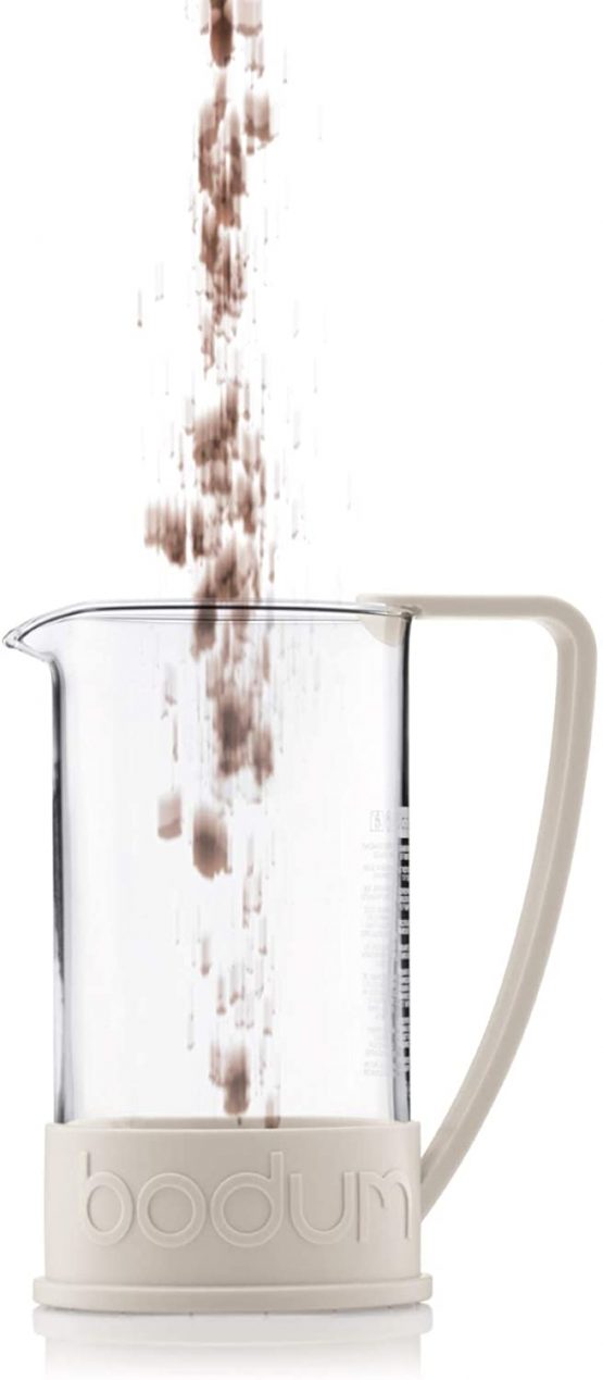 BODUM Brazil 8 Cup French Press Coffee Maker, Off White, 1.0 l, 34 oz - Image 3