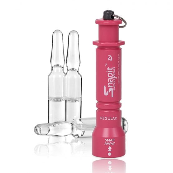 Ampoule Opener SnapIT Lite in Pink (Glass Vial/Staff Safety)