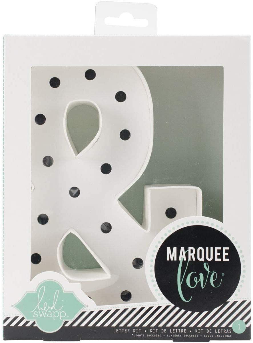 American Crafts Cardboard Heidi Swapp Marquee Love Letters, Numbers and Shapes 8.5-inch, Ampersand, Clear, 8.5 inches - Image 2