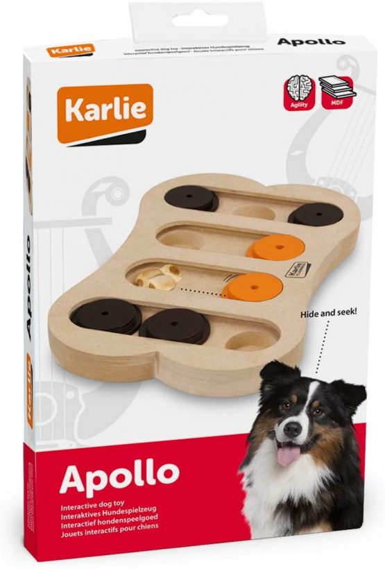 Karlie Wooden Brain Train Apollo L 30 cm W 20 cm H 2.5 cm - Image 2