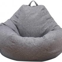 Dandelionsky Classic Bean Bag Chair Sofa Cover, Lazy Lounger Bean Bag Storage Chair Cover for Adults and Kids without Filling - 80x90cm