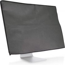 kwmobile Monitor Cover Compatible with 27-28" monitor - Monitor Cover Dust PC Screen Protector - Dark Grey