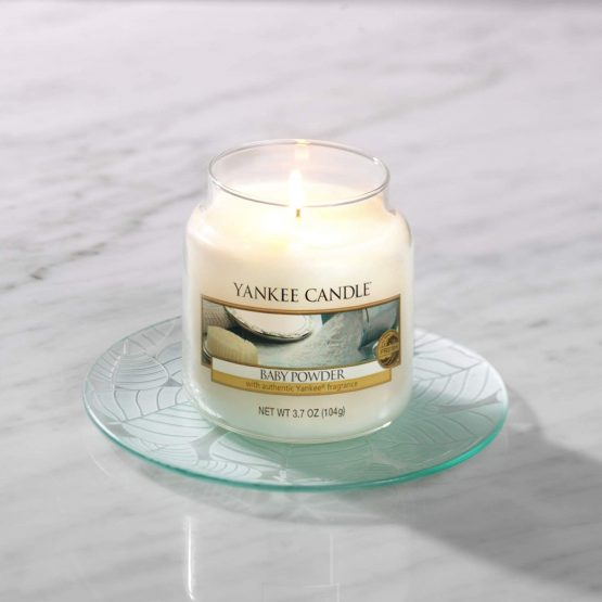 Yankee Candle Scented Candle | Baby Powder Small Jar Candle | Burn Time: Up to 30 Hours - Image 4