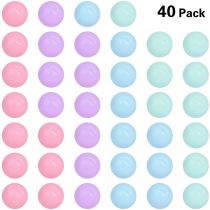 Hotgod 40Pcs Game Replacement Marbles Balls Compatible with Hungry Hungry Hippos