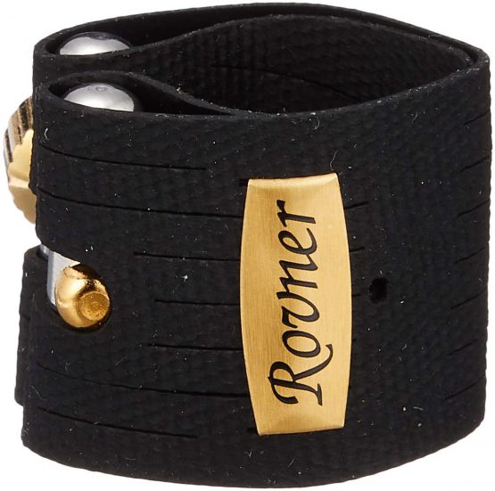 Rovner C-1RVS MK111 C-1RVS Soprano Saxophone Ligature - Black - Image 3