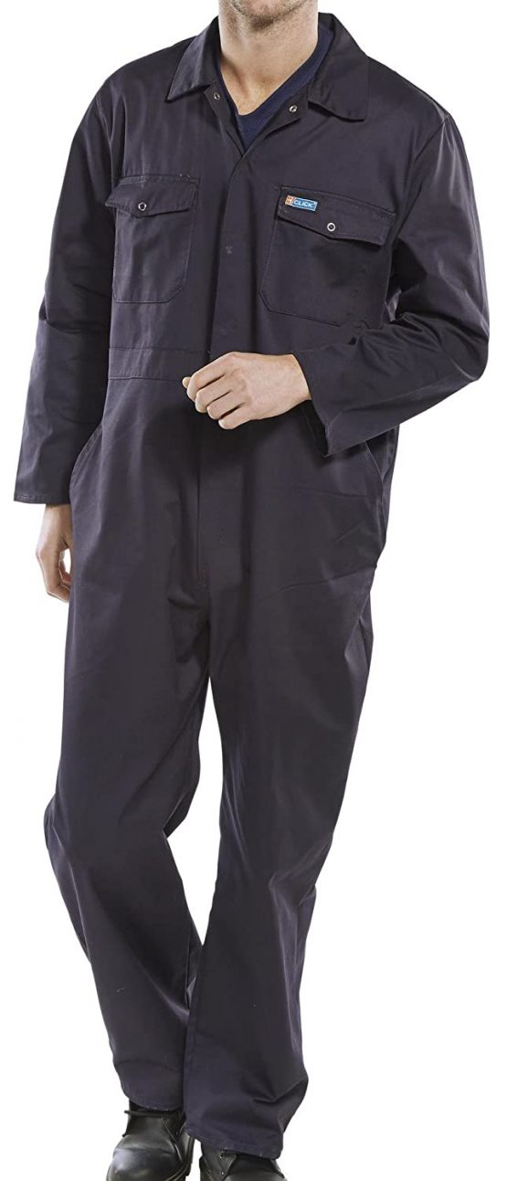 BeeSwift (BEESQ) CLICK BOILERSUIT NAVY BLUE 44