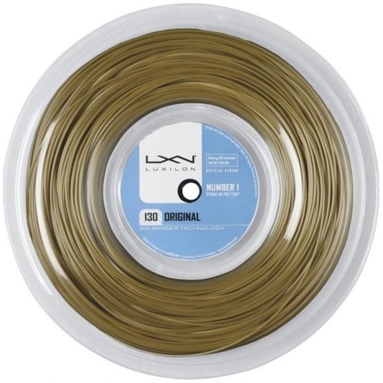 Luxilon Tennis Racket String, Original 130, WRZ990900AMB