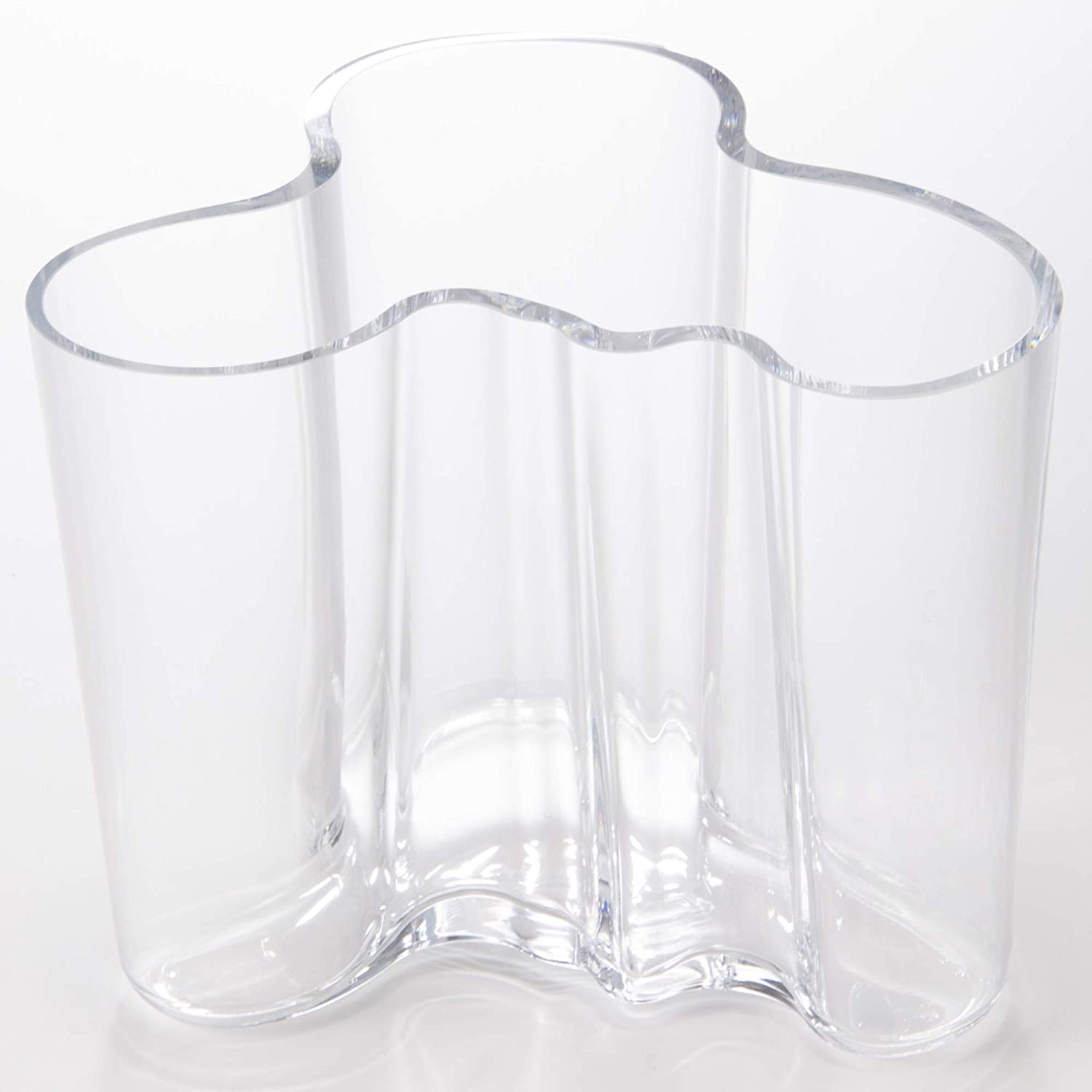 Iittala Alvar Aalto 120mm Clear Vase - Image 2