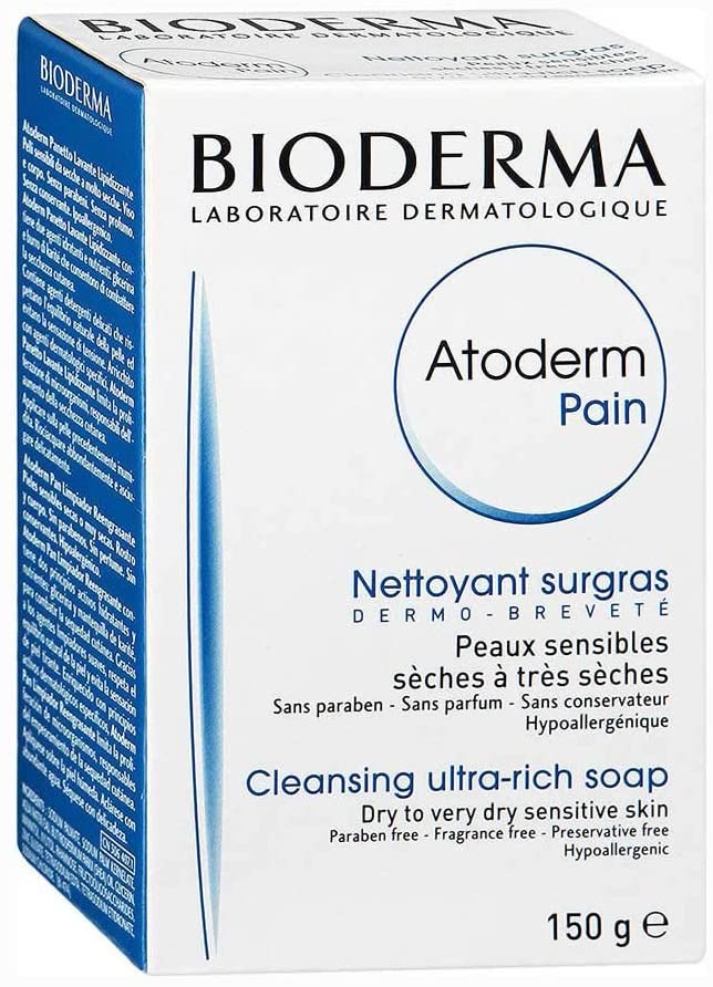 Atoderm by Bioderma Pain: Cleansing Ultra-Rich Soap 150g, 150 g (Pack of 1)