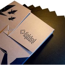 Black Origami Paper | 100 Sheets, 15cm Square