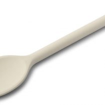Zeal Silicone Non-Stick Cooking Spoon (30cm) -Cream, 30 cm