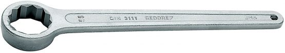 Gedore Single Ring Spanner, DIN 3111, 55 mm – 308 55
