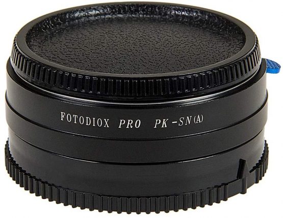 Fotodiox Lens Mount Adapter -Pentax K (AKA PK) Lens to Sony Alpha (AkA Minolta AF A-type, Maxxum or Dynax) Camera, fits Sony DSLR-A350, A300, A200, A700, A900, A100, A330, A230, A380, A500, A550, A850, A450,A290, A390, A580, SLT-A33, A55 - Image 4