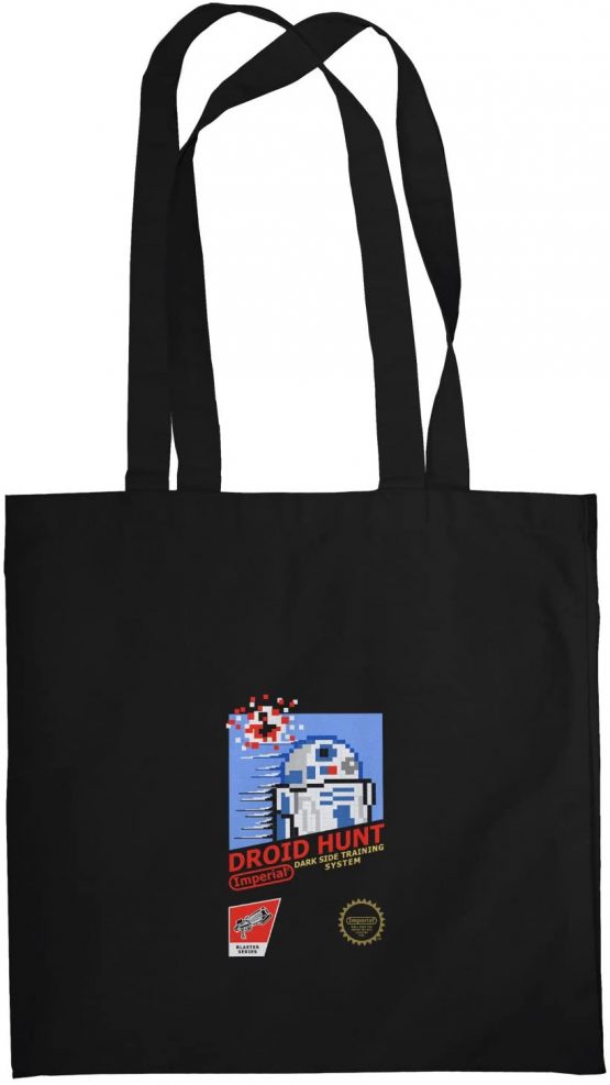 Texlab Unisex_Adult VEND-180945 Canvas Tote Bag, Black, 38 cm x 42 cm