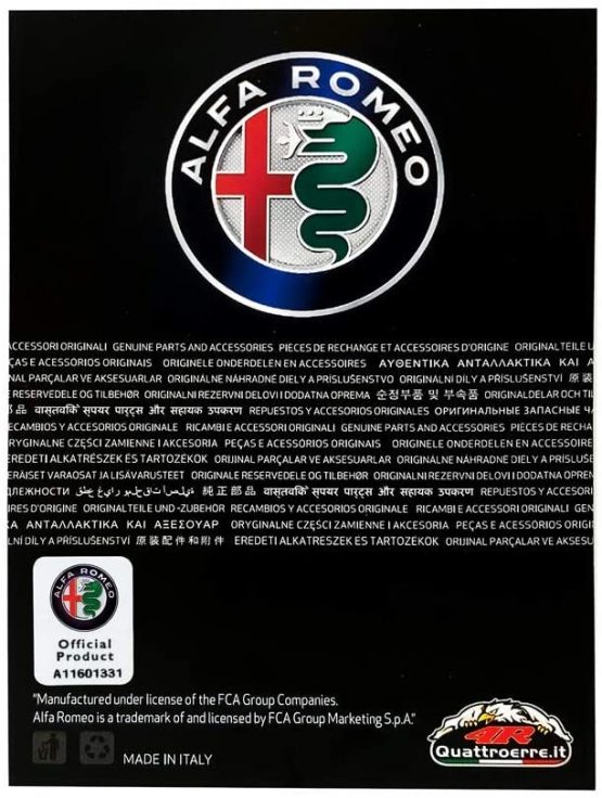 Alfa Romeo 21823 Sticker Patch Logo, 75 mm - Image 2