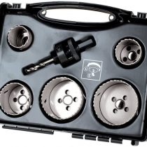 wolfcraft "Electricity and Plumbing" Bi-Metal Hole Saw Blade Set, 6 Pcs. I 3764000