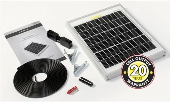 SOLAR TECHNOLOGIES STP005 Solar Panel Including Cable Connectors, 5 Wp - Image 2