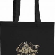 Texlab Unisex_Adult VEND-233097 Canvas Tote Bag, Black, 38 cm x 42 cm