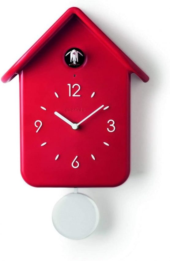 Guzzini Clocks, Red, One Size