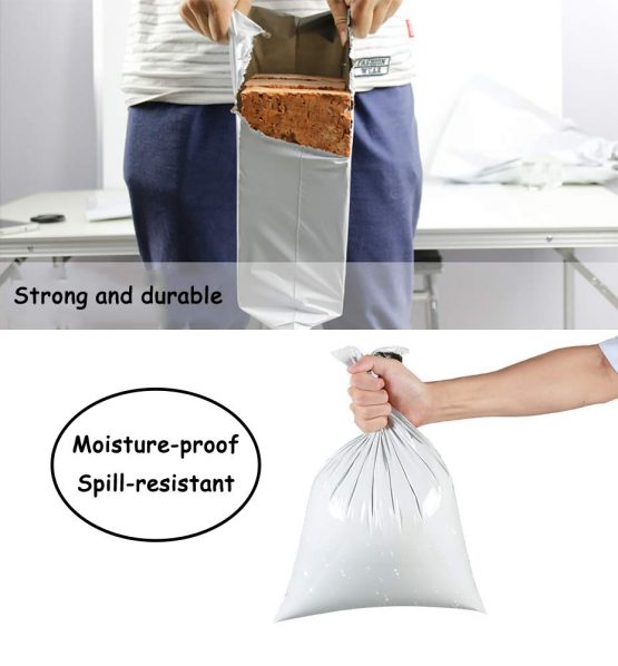 HVDHYY 100pcs Postage Bags for Clothes Mixed Sizes Parcel Bags for Posting Waterproof Mailing Mail Bags White Plastic Post Packaging Shipping Bags Tamper-proof Self Seal Postal Bags New Material - Image 4