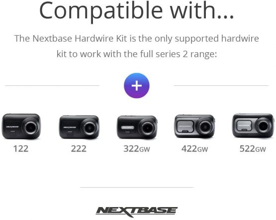 Nextbase Series 2 Dash Cam Hardwire Kit- for Nextbase Dashcams 122, 222, 322GW, 422GW, 522GW, 622GW In Car Hard Wiring Kit Dash Cam mini / micro USB adpaters - Image 4