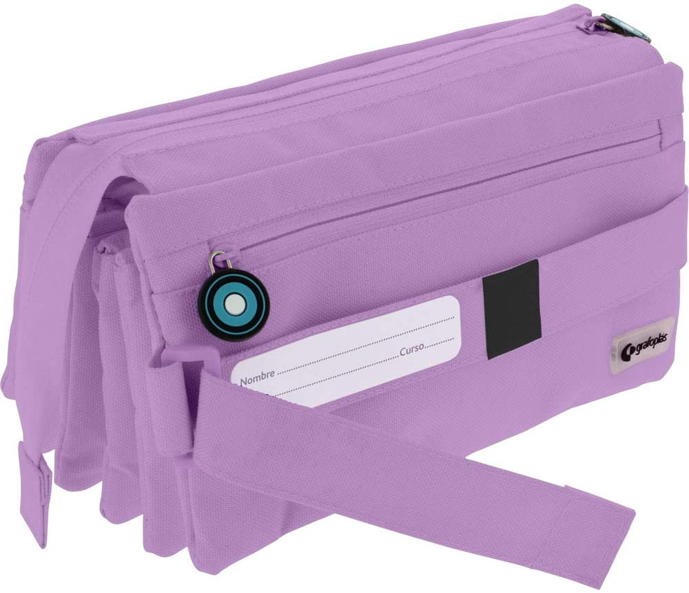 Grapholas37543364 Quadruple Case, Lavender, 23 x 12 cm, Bits & Bobs, 23X12Cm - Image 2