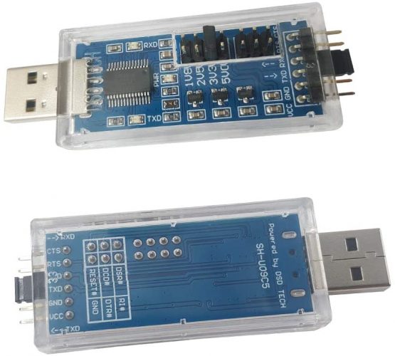 DSD TECH SH-U09C5 USB to TTL UART Converter Cable with FTDI Chip Support 5V 3.3V 2.5V 1.8V TTL - Image 4
